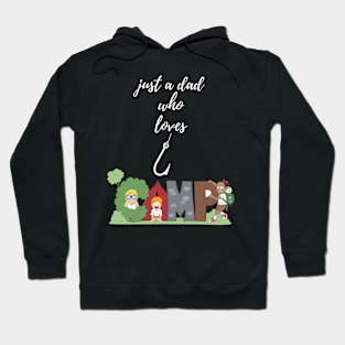 Dad loves camping Hoodie